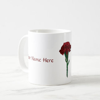 Januari: Granatröttnejlikapersonlig mugg