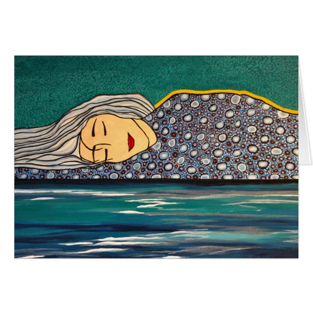 Januari Susitna Hälsningskort (Framsidan Horizontal)