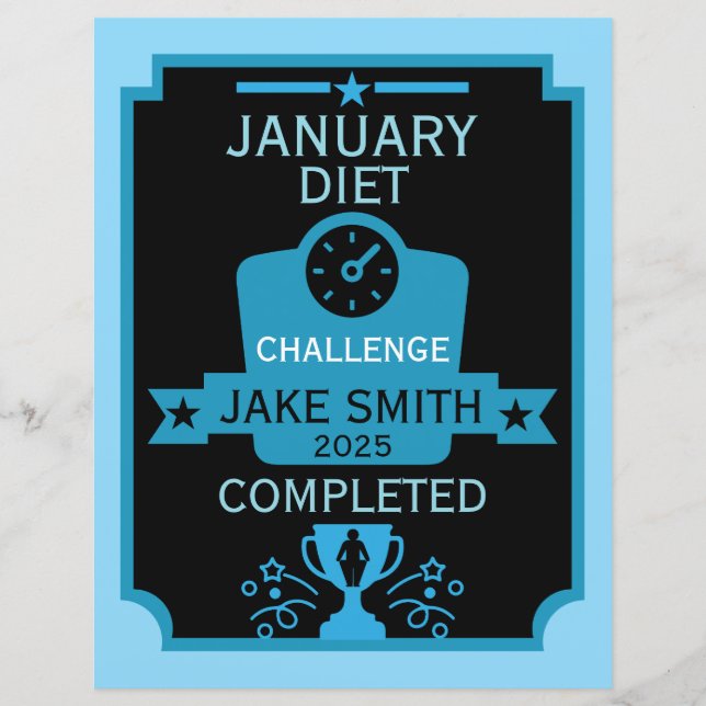 Januari Viktminskning Grattis (Framsida)