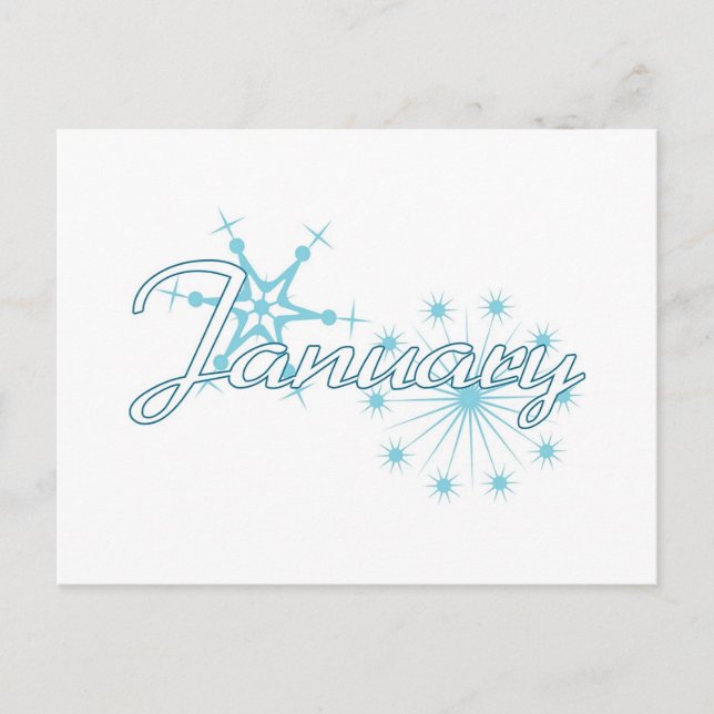 januari vykort (Framsida)