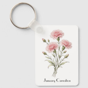 Januarinektarblommor Nyckelring