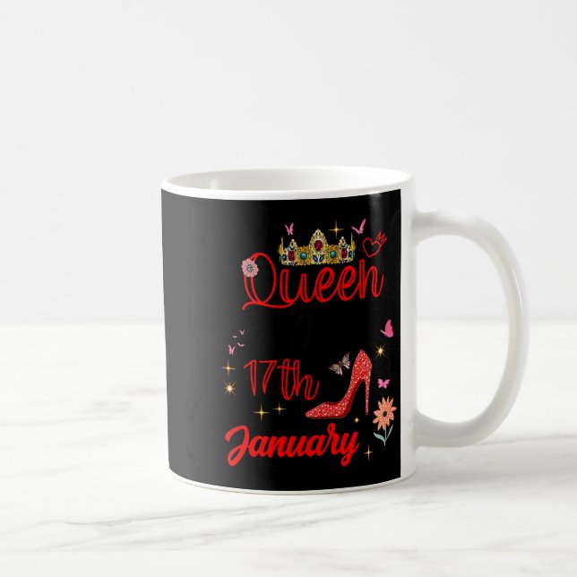 January 17 Birthday This Queen Was Born On January Kaffemugg (Höger)