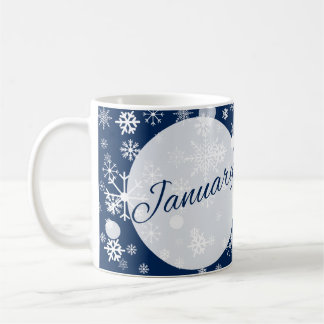 January Coffee Mug Kaffemugg