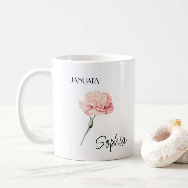 Januflunans Personlig Kaffemugg (Med munk)