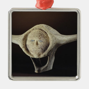 Janus huvud, från udd Dorset Julgransprydnad Metall