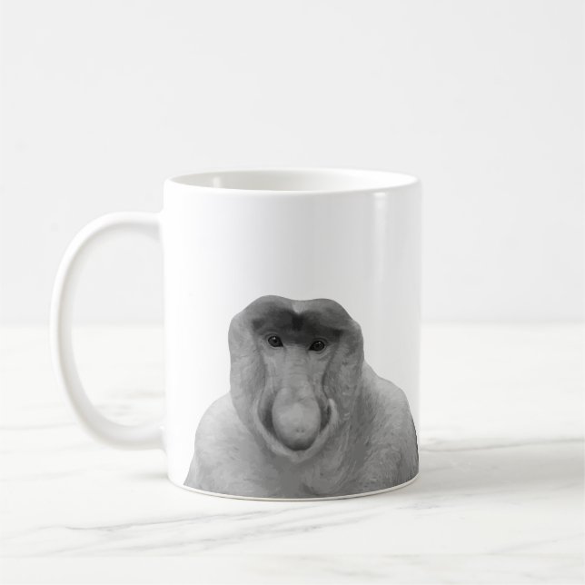 Janusz Meme, Proboscis Monkey, Polak, Pole Janus Kaffemugg (Vänster)