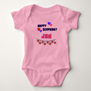 Januthday Baby Bodydräkt T Shirt