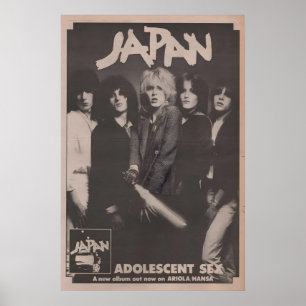 JAPAN - 1978 Originalaffisch NME - Adolescent Poster