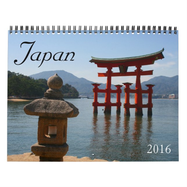 japan 2016 kalender (Omslag)