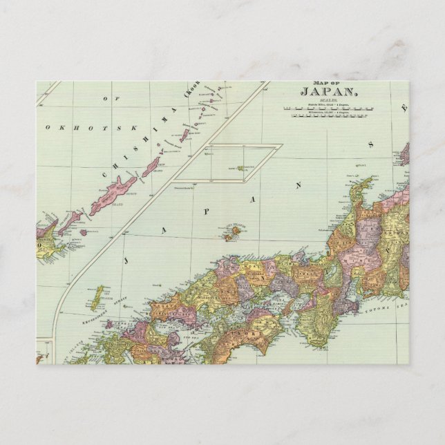 Japan 4 vykort (Framsida)