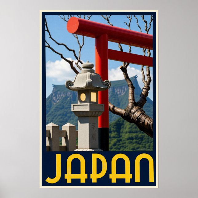 Japan affisch (Framsidan)