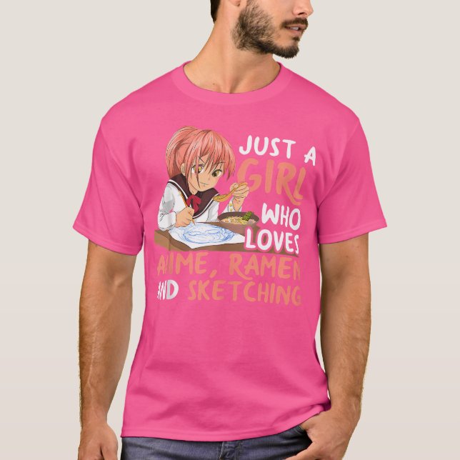 Japan Anime T Shirt (Framsida)