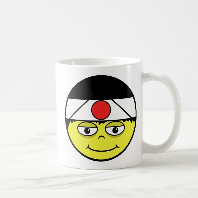 Japan Ansikte-kaffe Mugg (Höger)
