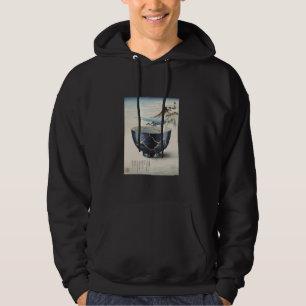 Japan Art Kintsugi Repair Pot Guld japansk kulturt Hoodie
