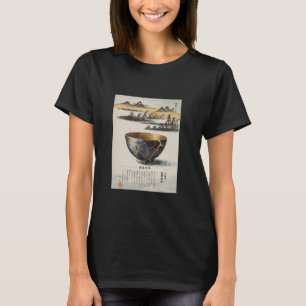 Japan Art Kintsugi Repair Pot Guld japansk kulturt T Shirt