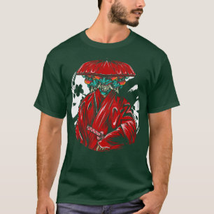 Japan Art Warrior Kendo Ninja Samurai Shinobi Kata T Shirt