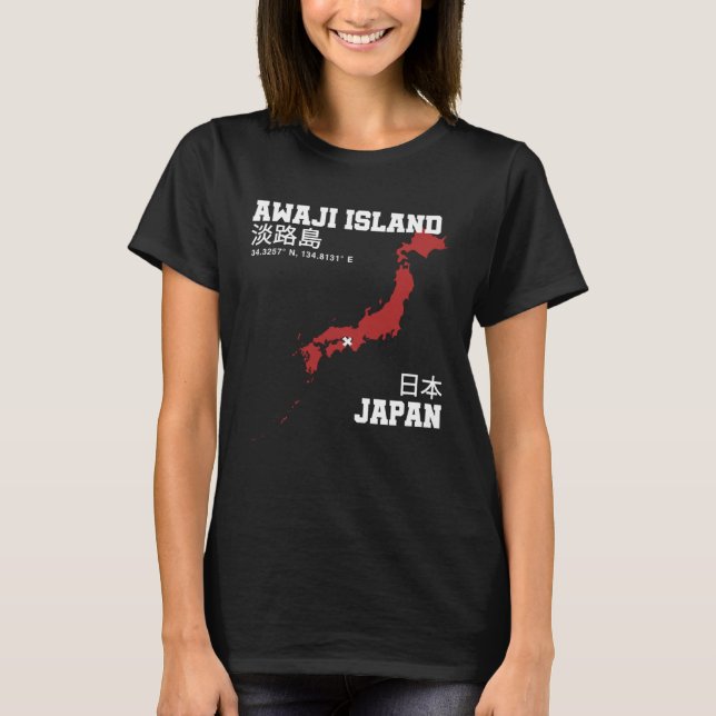 Japan Awaji-ön T Shirt (Framsida)