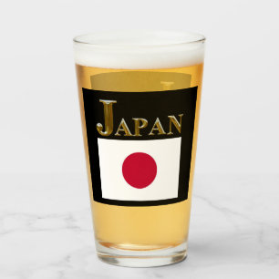 JAPAN BEER GLASS GLASKOPP