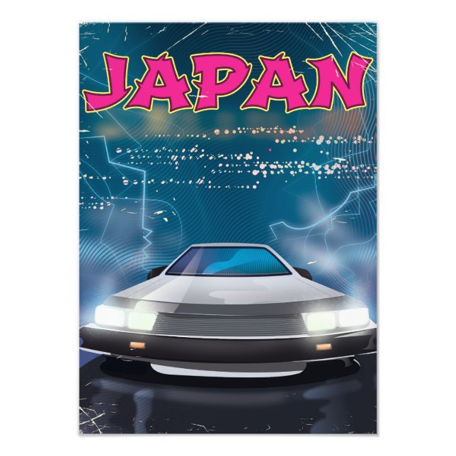 Japan bil reser poster (Framsidan)