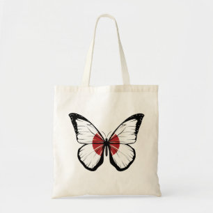 Japan Butterfly Flagga Tygkasse