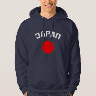Japan Circle Flagga Hoodie