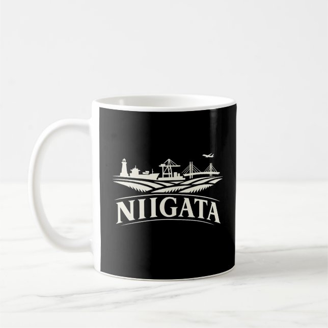 Japan City - Niigata Kaffemugg (Vänster)