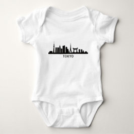 Japan Cityscape Travel | Tokyo Skyline Silhouette T Shirt