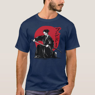 Japan Culture Art Samurais Japansk estetik   T Shirt
