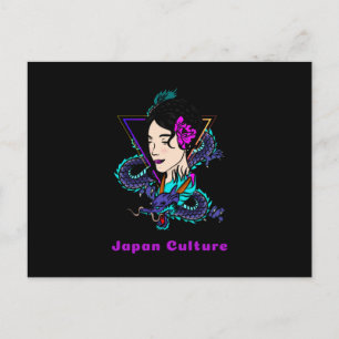 Japan Culture - Geisha Vykort
