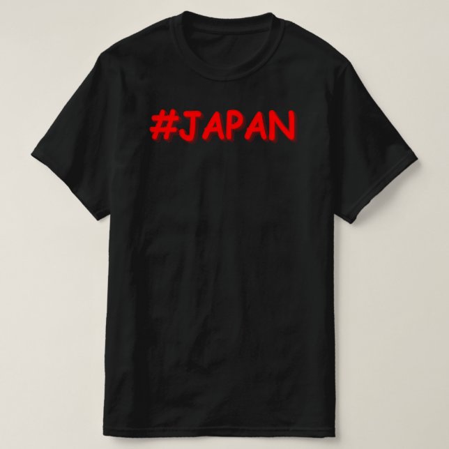 "#JAPAN" Cute Design. Köp nu T Shirt (Design framsida)