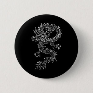 Japan Dragon Tatto Teckning Traditional Japanska G Knapp