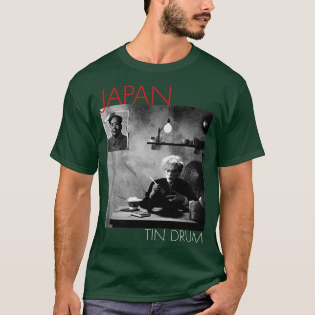 Japan Drum Present Perfekt T Shirt (Framsida)