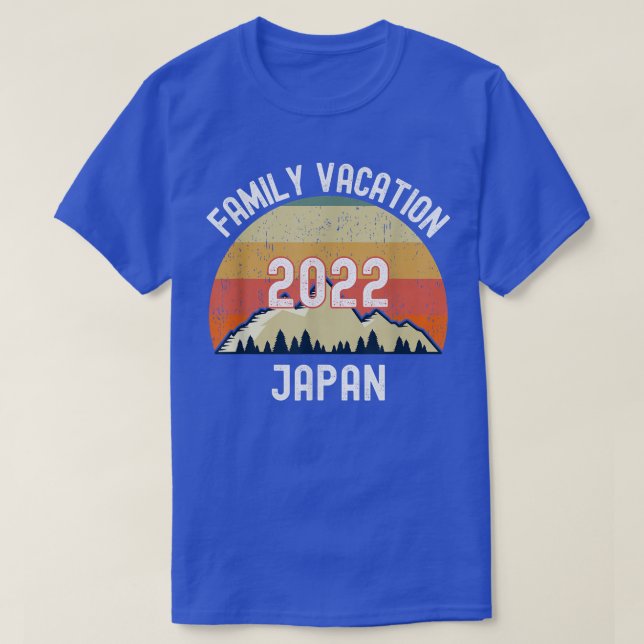 Japan Family Vacation 2022 Matching490 T Shirt (Design framsida)