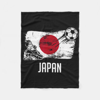 Japan Flag Jersey Japanese Soccer Team Japanese  Fleecefilt