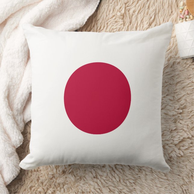 Japan Flag: Land of Rising Sun, Hinomaru, Nisshōki Kudde (Filt)