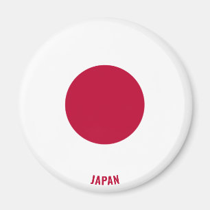 Japan Flagga Charming Patriotic Magnet