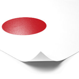 Japan flagga fototryck