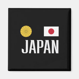 Japan Flagga Japansk Fotboll Soccer Fan Män Kvinno Magnet
