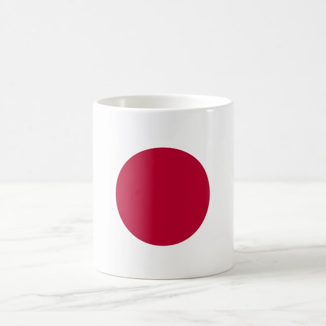 Japan Flagga Kaffemugg (Center)
