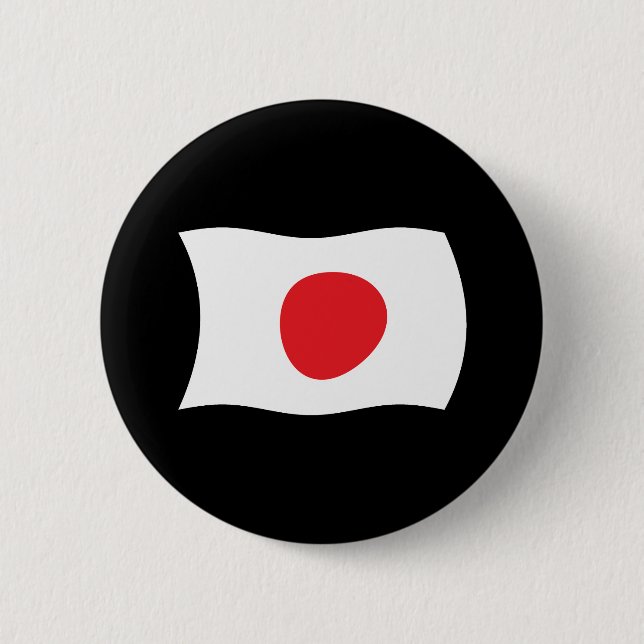 Japan Flagga Knapp (Framsida)