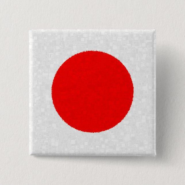 JAPAN FLAGGA KNAPP (Framsida)