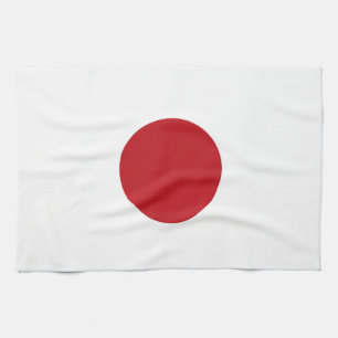 Japan flagga kökshandduk