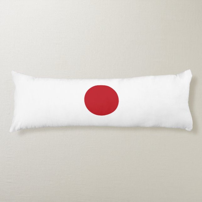 Japan flagga kroppskudde (Framsidan)