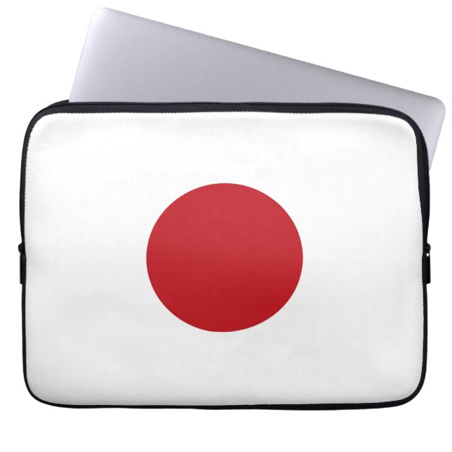 Japan flagga laptop fodral (Framsidan)