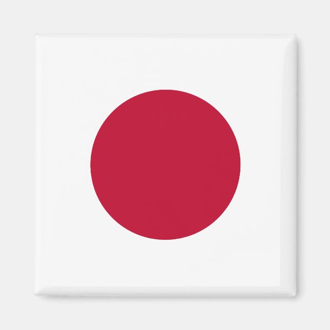 Japan Flagga Magnet (Framsidan)