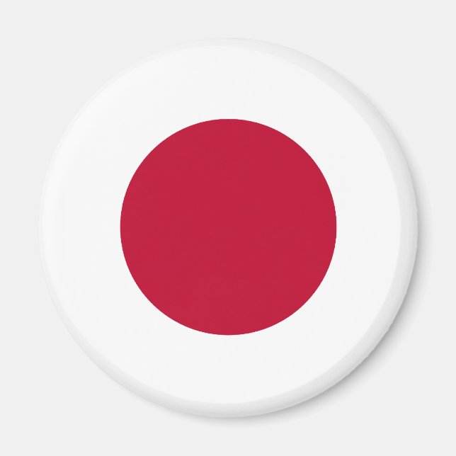 Japan Flagga Magnet (Framsidan)
