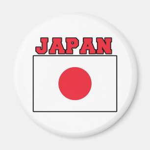 Japan flagga magnet
