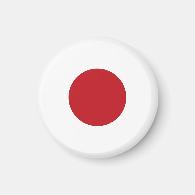 Japan flagga magnet (Framsidan)