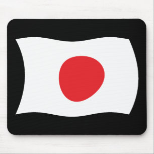 Japan Flagga Musmatta