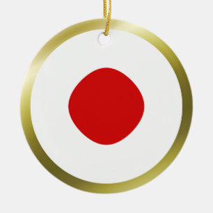 Japan Flagga Ornament